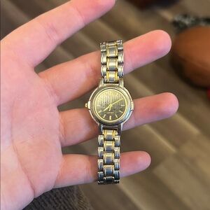 Pulsar Two-Tone Silver and Gold Watch